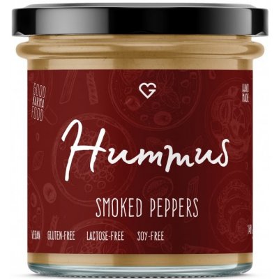 Goodie Hummus uzená paprika Smoked Peppers 140 g