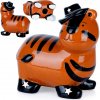 Detská keramická pokladnička Tiger, oranžová