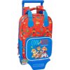 Školská taška na kolieskach The Paw Patrol Cool Modrá Červená 20 x 28 x 8 cm