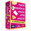 Taco, kočka, koza, sýr, pizza Na odvrácené straně