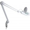 SOLEX Stolná LED lampa s lupou NKLL05 12W 960lm 5 dioptrií biela