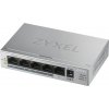 ZYX Zyxel GS1005HP Nespravované Gigabit Ethernet (10/100/1000) Podpora napájania cez Ethernet (PoE) Strieborná