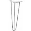 Interex Noha na konferenčný stolík HAIRPIN 420 mm / Lesklý chróm 420 mm