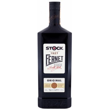 Fernet Stock 38% 1 l (čistá fľaša)