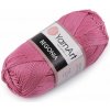 Bavlnená pletacia priadza Begonia 50 g - (0075) cyklámenová