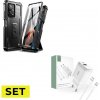 SET KRYT TECH-PROTECT KEVLAR PRO XIAOMI REDMI NOTE 12 PRO 5G / POCO X5 PRO 5G Čierny + SIEŤOVÁ NABÍJAČKA NA MOBIL A TABLET TECH-PROTECT C20W 2-PORT NETWORK CHARGER PD20W/QC3.0 + LIGHTNING CABLE WHITE