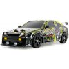 Drift Sport RC Auto GTR 4WD RTR so dymom a LED osvetlením žlté 1:16