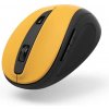 Hama bezdrôtová optická myš MW-400 V2, ergonomická, žltá/ čierna 173029