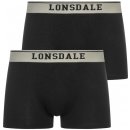 Lonsdale Oxfordshire Men Boxer Shorts Pack of 2