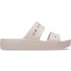 Dámske šľapky Crocs, BAYA PLATFORM SANDAL béžová, 36/37