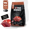 Pan Mięsko suché krmivo pre mačky Hovädzie mäso s jeleňom M 10 kg