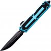Microtech SCARAB II GEN III D/E-S BLACK STANDARD TURQUOISE 1180-1TQ