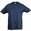 SOĽS Regent Kids Detské tričko s krátkym rukávom SL11970 Denim 12A