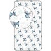 Jerry Fabrics Plachta na posteľ Lilo and Stitch – Ohana White 90 × 200 × 25 cm