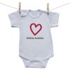 Boodyy Body s krátkym rukávom Ľúbim babku 92 (18-24 mesiacov)