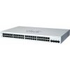 Cisco CBS220-48T-4G Riadený L2 Gigabit Ethernet (10/100/1000) 1U Biela (CBS220-48T-4G-UK)