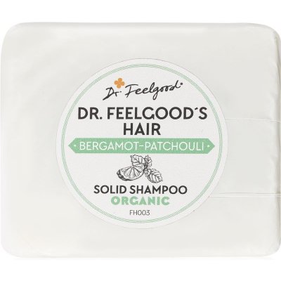 Dr. Feelgood Bergamot-Patchouli organický tuhý šampón 100 g
