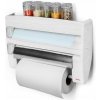 Metaltex 254410 Roll paper towel dispenser Sivý podávač papierových utierok
