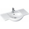 V85 keramické umývadlo s krídlami 85x48 cm