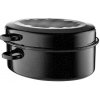 FLORINA Smaltovaný obojstranný pekáč ROASTER 42x34 cm 11l