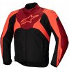 Textilná bunda Alpinestars T-Jaws v4 WP čierna/červená fluo S