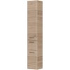 Pelipal Vysoká kúpeľňová skrinka Quickset 922, dub Sanremo, 30 x 33 x 185,5 cm