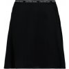 Calvin Klein Jeans Sukňa LOGO ELASTIC SKIRT Čierna