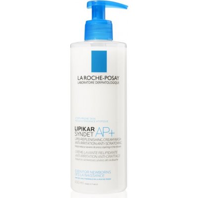 La Roche-Posay Lipikar Syndet AP+ čistiaci krémový gél proti podráždeniu a svrbeniu pokožky 400 ml