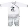 Dojčenský bavlnený overal New Baby Zebra exclusive, veľ. 80 (9-12m)
