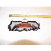 Harley Davidson střední nášivka zlomená křídla 15cm