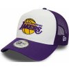 New Era 9FO AF Team Clear Trucker NBA Los Angeles Lakers White/Purple one size