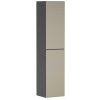 Hansgrohe Xevolos E Vysoká skrinka 40x176x36 cm, 2 dvierka, pánty vpravo, matná sivá/bronz 54223390-HG