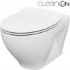 CERSANIT/S - SET 934 ZÁVESNÁ WC MISA MODUO CLEANON + WC SEDENIE DELFI SLIM SC EO K701-147