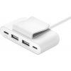Belkin BUZ001bt2MWHB7 USB power Extender, 2xC 2xA až 30W, bílý