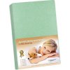 Bellatex plachta jersey s elastanom svetlo zelená 90x200