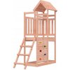 Hrací veža hnedá 110,5 x 52,5 x 214 cm masívne drevo Douglas