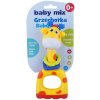Detské hrkálka Baby Mix žltá žirafa