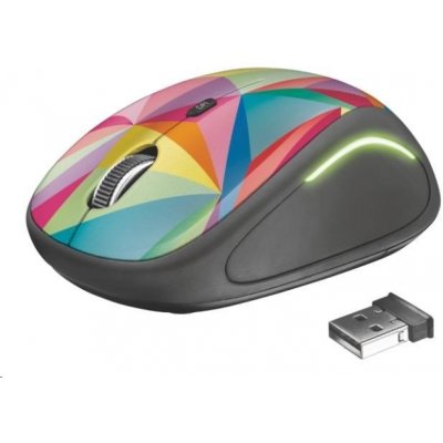 Trust Yvi FX Wireless Mouse - geometrics 22337