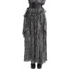 sukňa DEVIL FASHION Grey Gothic