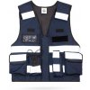 Korntex Bonn Reflexná vesta pre špeciálne jednotky KX040 Dark Navy XXL/4XL
