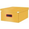 Veľká krabica Click & Store A3 Leitz Cosy teplá žltá