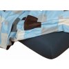 Dadka Jersey prestieradlo tmavo sivé rozmer 90x200 cm.