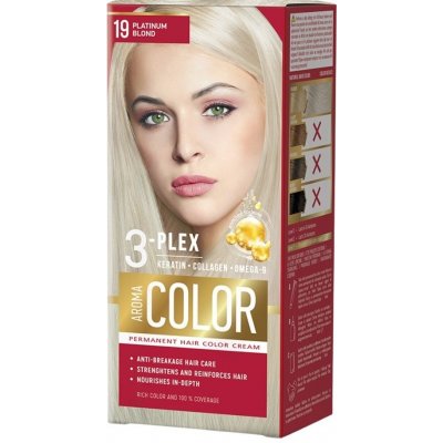 Aroma Color Farba na vlasy - platinový blond č.19
