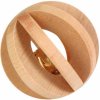 TRIXIE Slat ball with bell lopta z dreva pre hlodavce 6cm