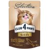 CLUB 4 PAWS Premium Plus kapsička s atlantickým sleďom a baltským sleďom v želé 80g (8025)