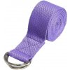 Sedco Pás na Jogu YOGA STRAP EP501 183x3,8 cm - fialová
