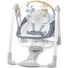 INGENUITY Hojdačka konvertibilná s melódiou Swing 'n Go Chambray 0m+ do 9kg