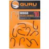 GURU Háčiky s protihrotom MWG Wide Gape Hooks veľ. 10 10 ks