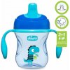 CHICCO Hrnček Training s držadlami 200 ml modrý 6m+ 06921.200B