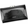 Dámska kožená peňaženka tmavo šedá - Patrizia Carlita RFID šedá
